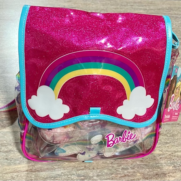 Barbie | Accessories | Nwt Barbie Kiss And Care 4piece  NWT Barbie kiss and care 4-piece backpack unicorn doctor set